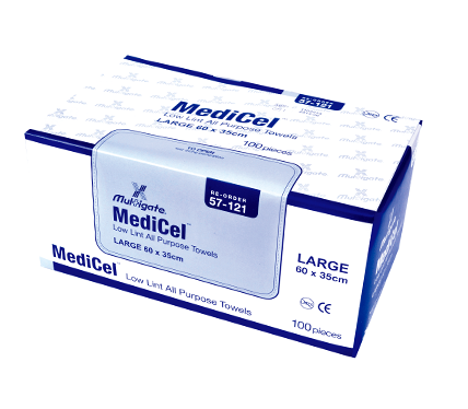 MEDICEL Low Lint Towel 35x60cm