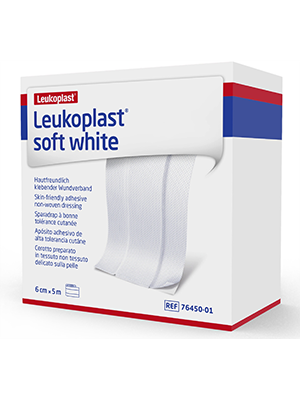 Leukoplast Sft White 8cmx 5m