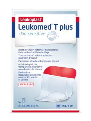 Leukomed T Plus Skin Sensitive Island Dressing 8 x 10cm