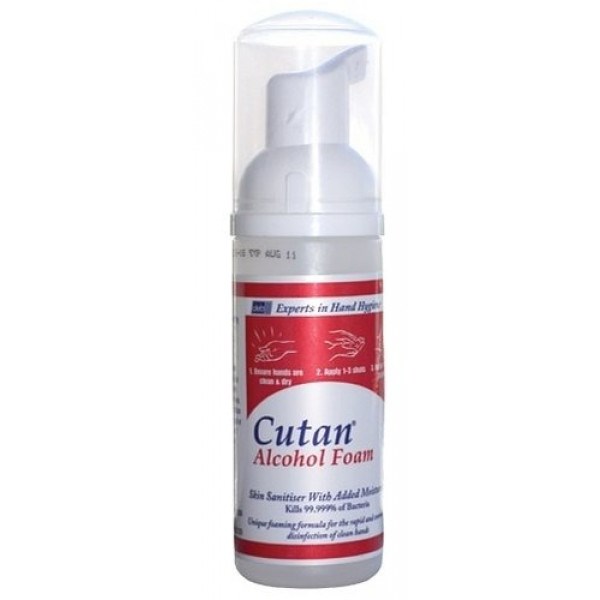 Deb Cutan Alcohol Foam Sanitiser 50ml
