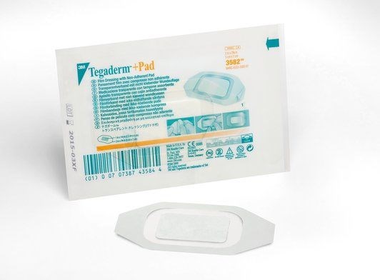 3M Tegaderm + Pad Film Dressing NonAdherent 5 x 7cm