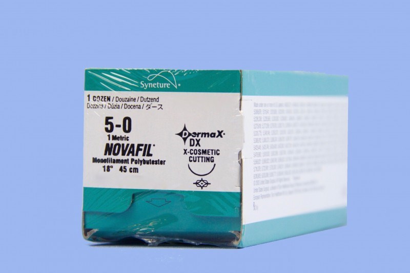 Novafil Suture 5/0 SBE-2 45cm (blue)