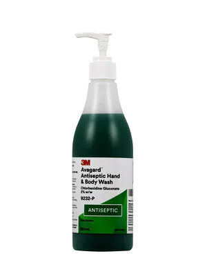 3M Avagard CHG 2% Hand & Body Wash 500ml