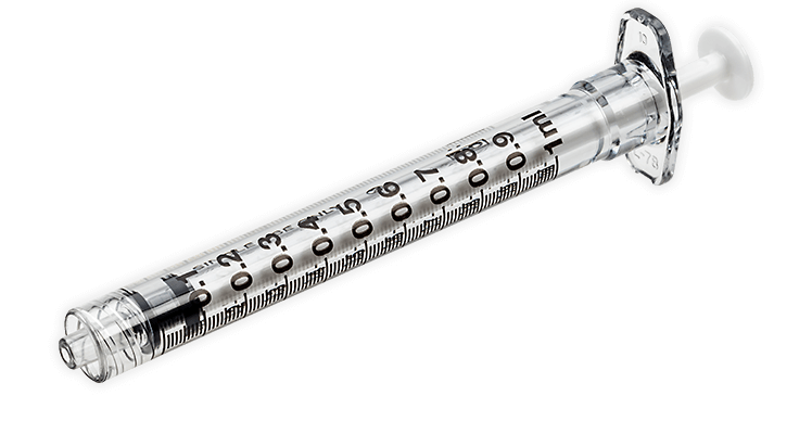 BD Syringe 1ml Luer Lok