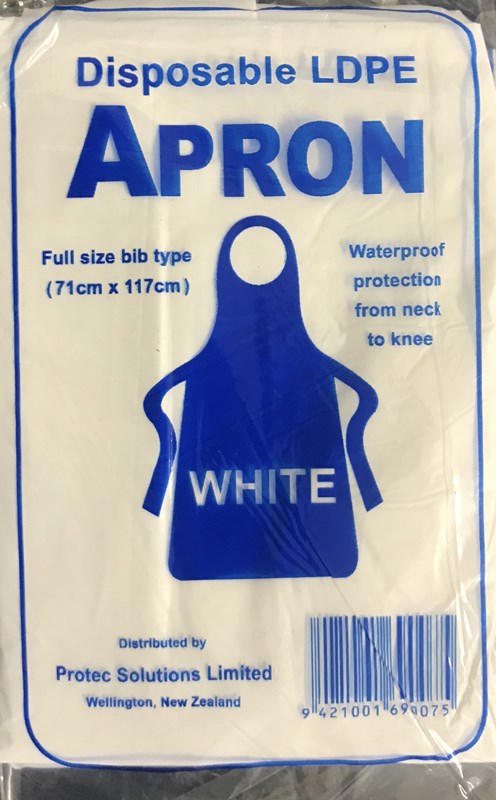 Protec Disposable Aprons 71 x 117cm