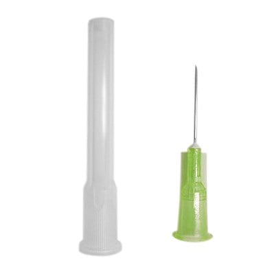 BD Hypodermic Needle 21g x 1'' (green) Thin Wall