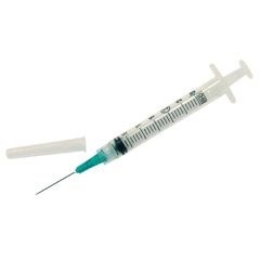 Syringe 3ml Luer Lok With Needle 23g X 1 1 4 Deep Blue Syringe 3ml Luer Lok With Needle 23g X 1 1 4 Deep Blue