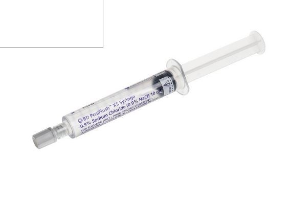 BD PosiFlush XS Saline 10ml Externally Sterile