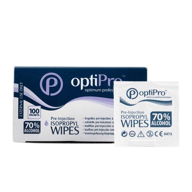 OptiPro 70% Alcohol Swabs