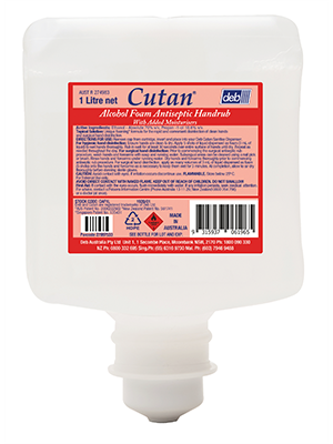 Deb Cutan Alcohol Foam Sanitiser 1 Litre