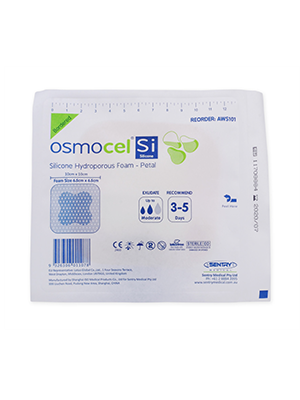 Osmocel Sil Foam Petal Border 10 x 10cm