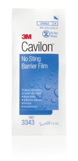3M Cavilon No Sting Barrier Film Small Wand Applicator 1mL