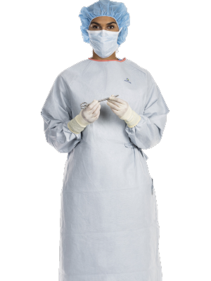 Halyard Aero Chrome Surgical Gown, X-Large, X-Long, Towel, Sterile 44678  30/CASE - Walmart.com