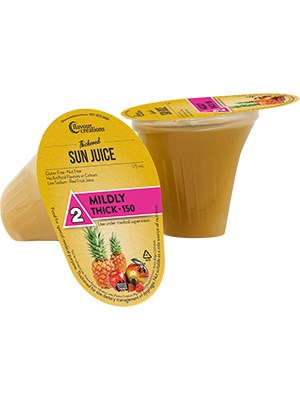 Flavour Creations Sun Juice Thickened 175mL Level 2 Mildly Thick - 24 Pack