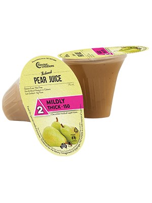 Flavour Creations Pear Juice Thickened 175mL Level 2 Mildly Thick - 24 Pack