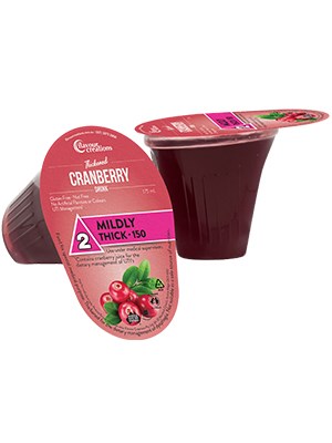 Flavour Creations Cranberry Drink 175mL Level 2 Mildly Thick - 24 Pack