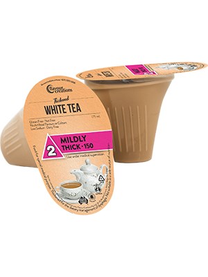 Flavour Creations White Tea Thickened Drink 175mL Level 2 Mildly Thick - 24 Pack