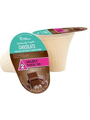 Flavour Creations Chocolate Nutritionally Complete Thickened Drink 175mL Level 2 Mildly Thick - 24 Pack