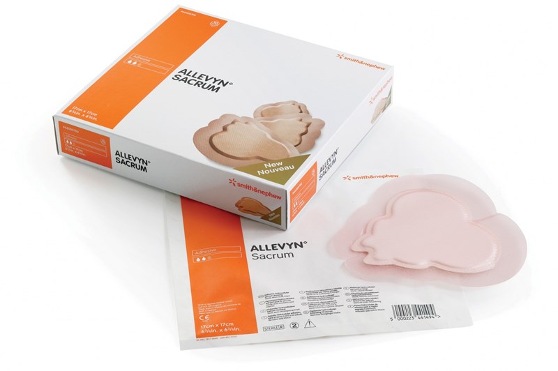 S&N Allevyn Adhesive Sacrum 17cm