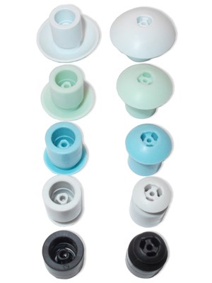 Welch Allyn MicroTymp 3 Each Tips (2 of each size)