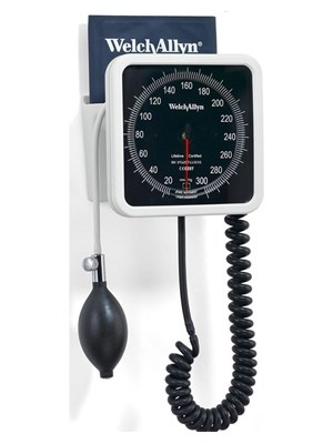 Welch Allyn 767 Aneroid Wall Sphygmomanometer with Cuff