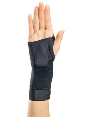 AML CTS Wrist Brace Black Right Large