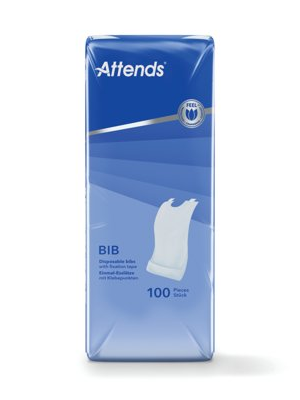 Attends Disposable Bib Pack of 100
