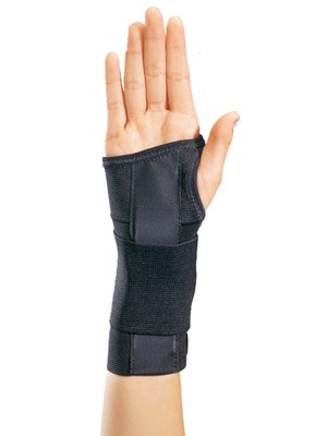 AML CTS Wrist Brace Black Left Medium