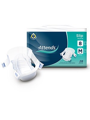 Attends Slip Active 8 Medium – Pkt/28