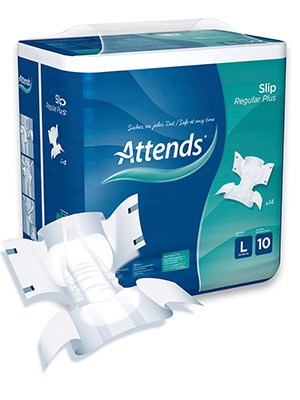 Attends Slip Regular Plus 10 Large – Pkt/14