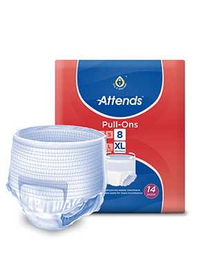 Attends Pull-Ons 8 X Large - Pk/14