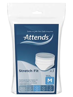 Attends Stretch Fit Pants Medium - Pkt/3