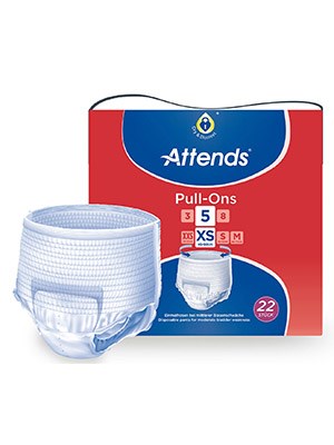 Attends Pull-Ons 5 X Small - Pk/22