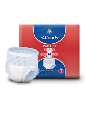 Attends Pull-Ons 5 Medium – Pk/18