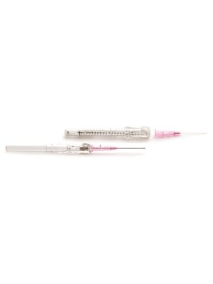 BD Insyte Autoguard BC Shielded IV Catheter 20g x 1'' (pink)