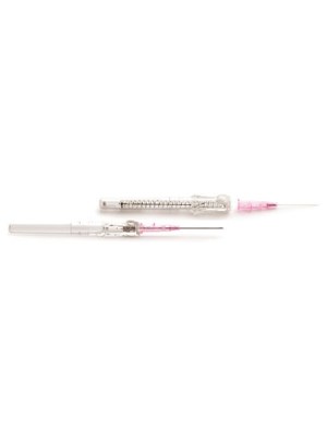 BD Insyte Autoguard BC Shielded IV Catheter 20g x 1.16'' (pink)