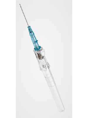 BD Insyte Autoguard Shielded IV Catheter 22g X 1'' (blue)