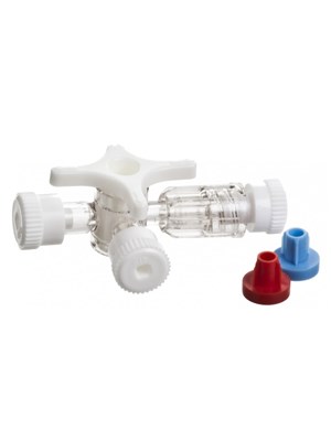 BD Connecta Plus 3 Stopcock with coloured pegs