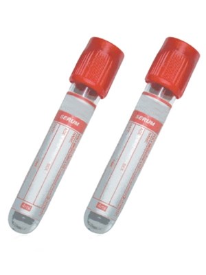 BD Vacutainer Tube Serum 2ml (red)