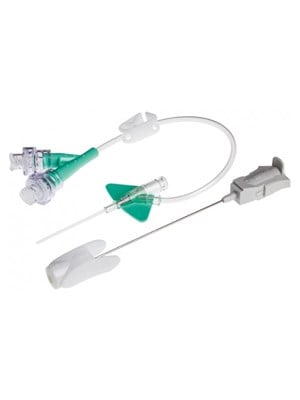 BD Nexiva Closed IV Catheter Dual Port with Cap 18gx 1.25'' (green) 