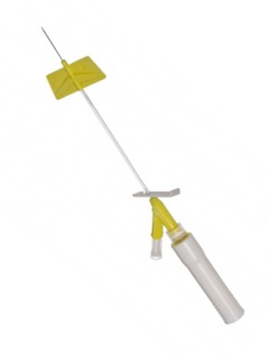 BD Saf-T-Intima Integrated Cannula with 'Y' 24g x 0.75'' (yellow) each