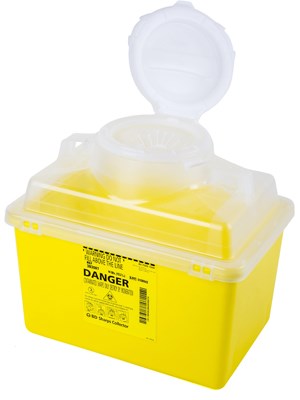 BD Sharps Disposal Nestable 13.2 Litre (Fluted Top)