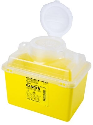 BD Sharps Disposal Nestable 13.2 Litre (Fluted Top)