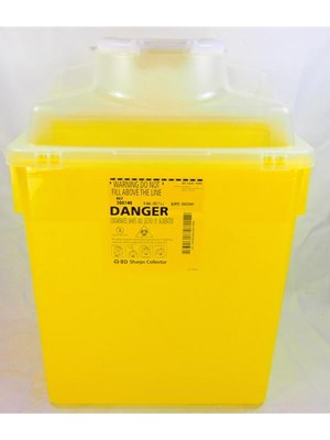 BD Sharps Disposal Nestable 22.7 Litre (Open Top)