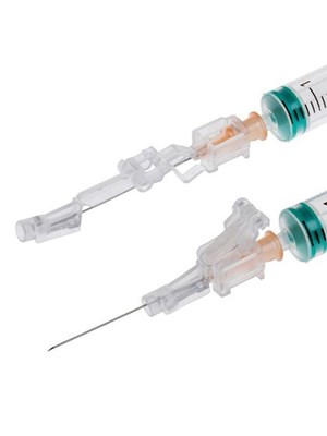 BD SafetyGlide Needle 25g x 5/8'' (orange)