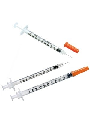 BD Ultra-Fine II Insulin Syringe 1ml ,29g (0.33mm) x 12.7mm