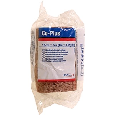BSN Co-Plus Bandage 10cm x 3m (tan)