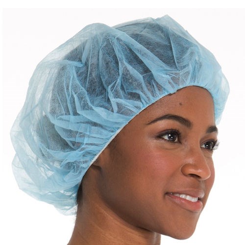 Halyard Bouffant Cap Blue
