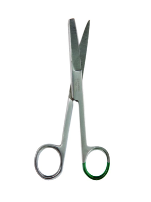 Defries Dressing Scissors Sterile Sharp/Blunt Single Use 13cm