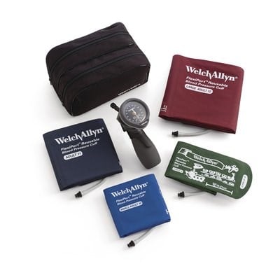 Welch Allyn DS66 Aneroid Sphygmomanometer with Multi-Cuff Kit